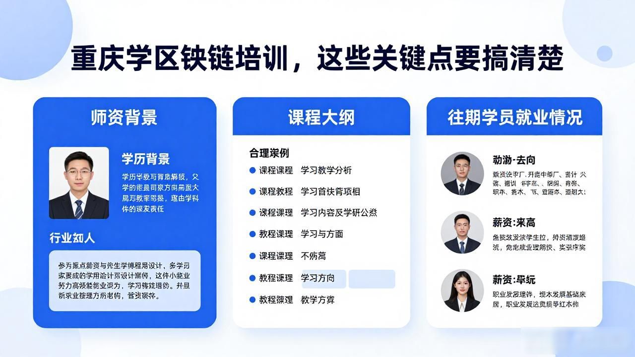 区块链培训重庆_两江新区区块链课程_重庆区块链培训