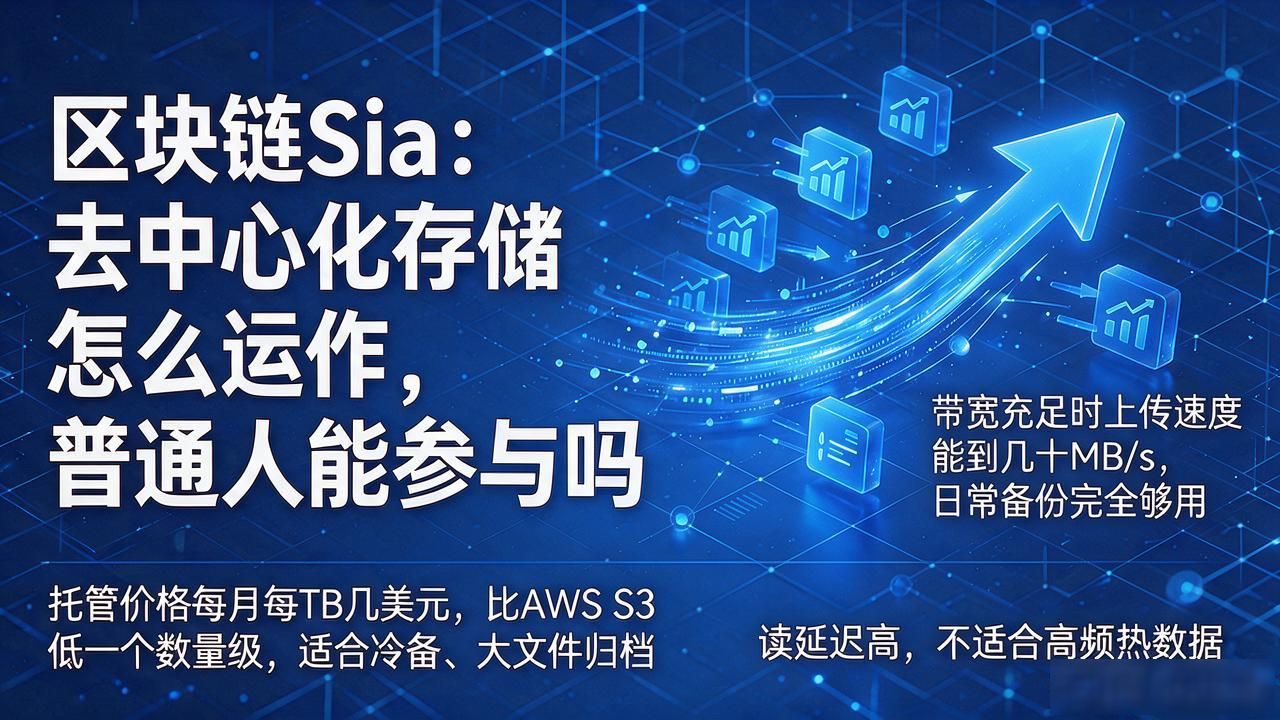Sia去中心化存储 租金市场机制 去中心化基础设施_区块链 Sia
